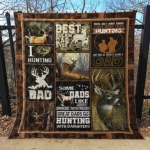 Hunting Quilt Blanket Ver 40  Quilt